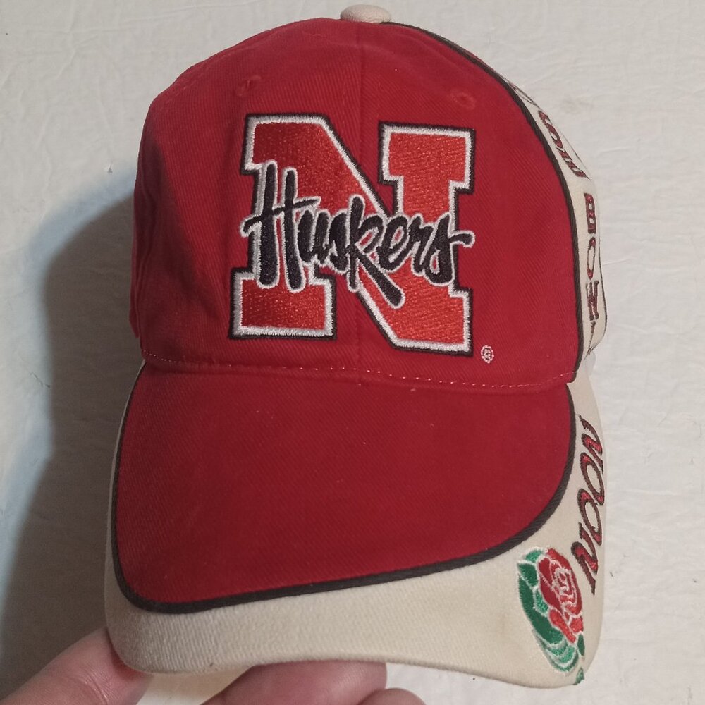 Nebraska Cornhuskers VTG 2002 Rose Bowl National Championship Game Hat/Cap OSFA
